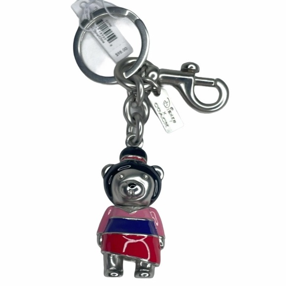Coach X Disney Mulan Bear Bag Charm NWT - Picture 1 of 3